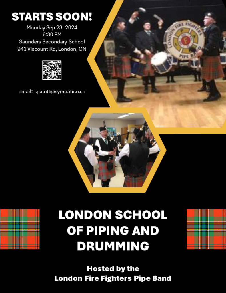 London School of Piping & Drumming Poster